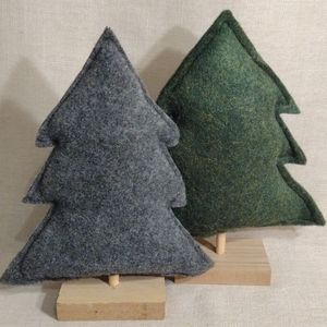 Felt Pinetrees (Set of 2)
